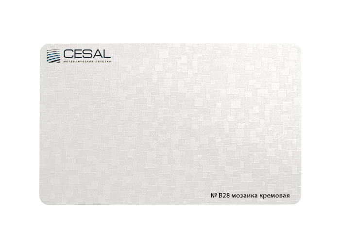 Рейка Cesal s100-150 3-4 м Стандарт В28 Мозайка кремовая